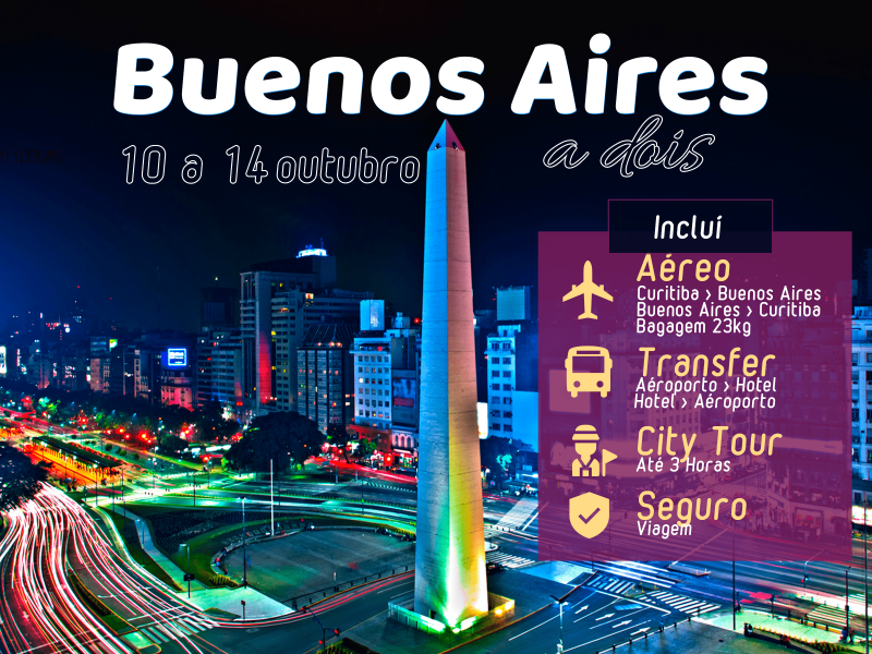 Argentina a dois - hotel IBIS Obelisco
